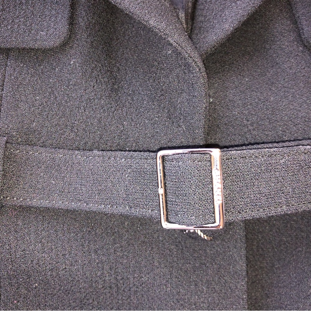 Chanel Classic Black 4 Pocket Boucle Belted Jacket Size 40 - Picture 12 of 15